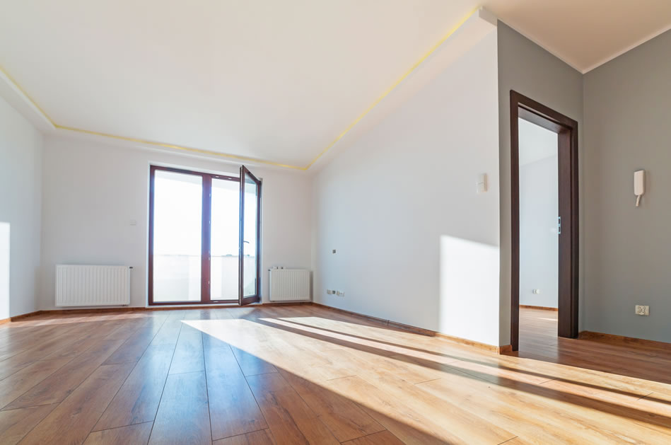 Fertig renovierter Wohnraum